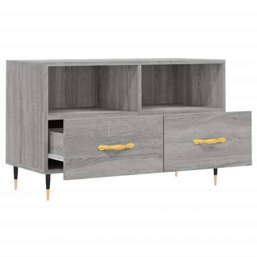 TV ormarić boja hrasta sonome 80 x 36 x 50 cm konstruirano drvo - Sivi hrast sonoma 1 Cijena