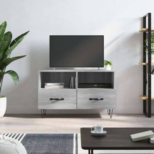 TV ormarić boja hrasta sonome 80 x 36 x 50 cm konstruirano drvo - Sivi hrast sonoma 1 Cijena