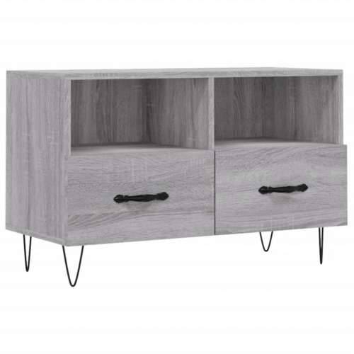 TV ormarić boja hrasta sonome 80 x 36 x 50 cm konstruirano drvo - Sivi hrast sonoma 1 Cijena