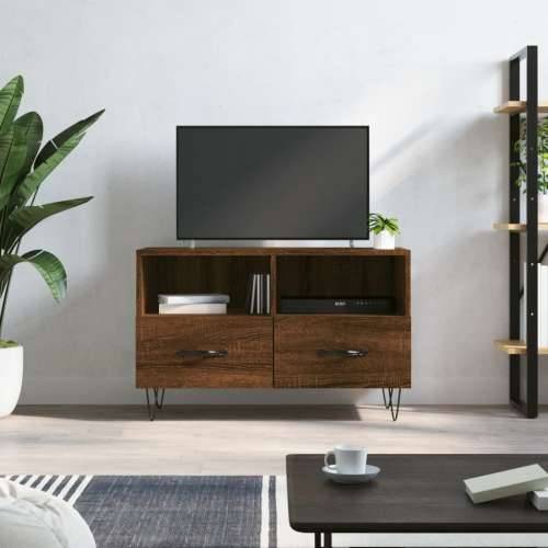 TV ormarić Smeđi hrast 80 x 36 x 50 cm konstruirano drvo Smeđi hrast 1 Cijena