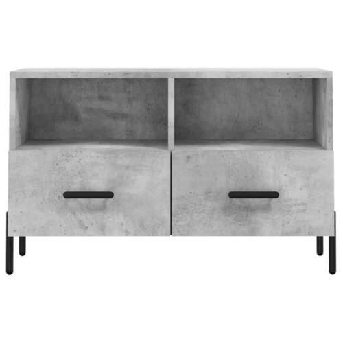 TV ormarić boja betona 80 x 36 x 50 cm konstruirano drvo - Beton siva 1 Cijena
