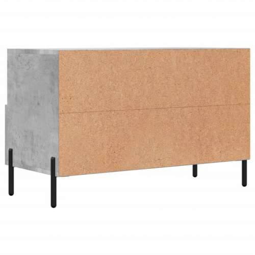 TV ormarić boja betona 80 x 36 x 50 cm konstruirano drvo - Beton siva 1 Cijena