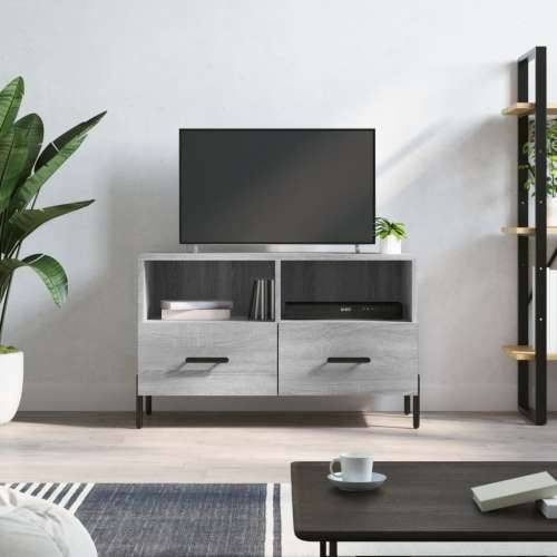 TV ormarić boja hrasta sonome 80 x 36 x 50 cm konstruirano drvo - Sivi hrast sonoma 1 Cijena
