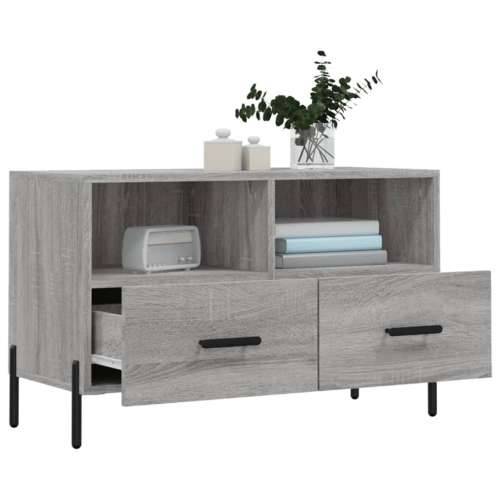 TV ormarić boja hrasta sonome 80 x 36 x 50 cm konstruirano drvo - Sivi hrast sonoma 1 Cijena