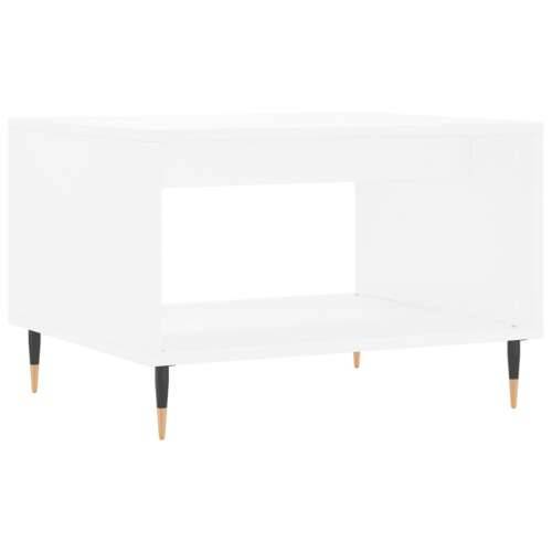 Stolić za kavu bijeli 60 x 50 x 40 cm od konstruiranog drva - Bijela 1 Cijena