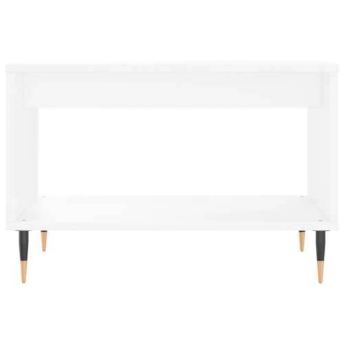 Stolić za kavu bijeli 60 x 50 x 40 cm od konstruiranog drva - Bijela 1 Cijena