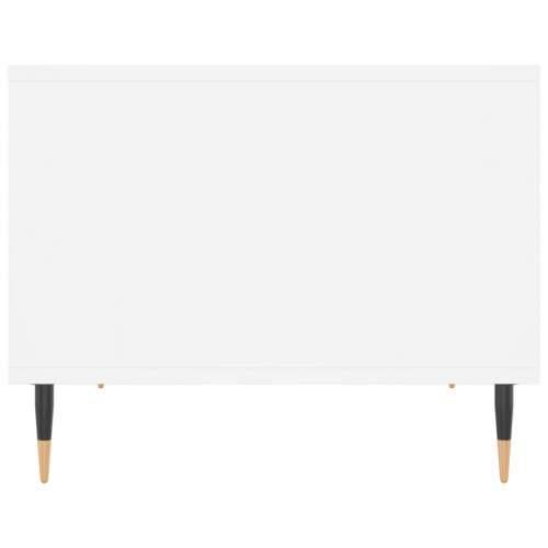 Stolić za kavu bijeli 60 x 50 x 40 cm od konstruiranog drva - Bijela 1 Cijena