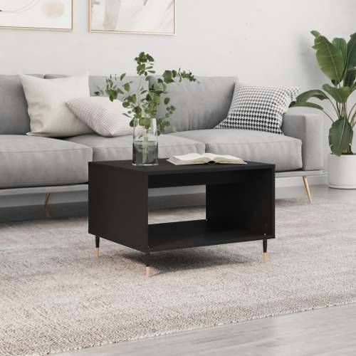 Stolić za kavu crni 60 x 50 x 40 cm od konstruiranog drva Crna 1 Cijena