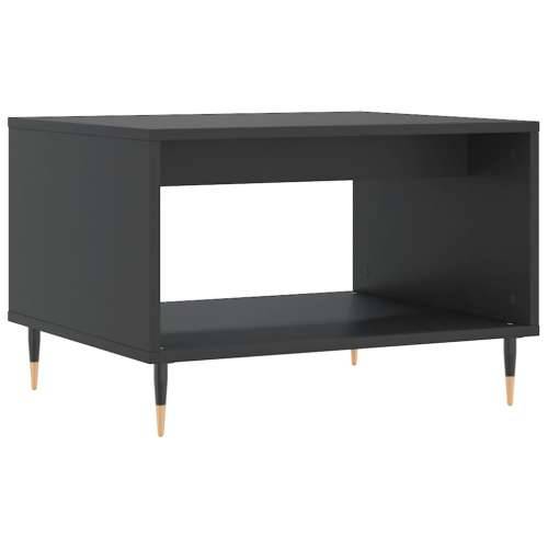 Stolić za kavu crni 60 x 50 x 40 cm od konstruiranog drva Crna 1 Cijena