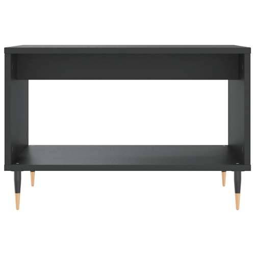Stolić za kavu crni 60 x 50 x 40 cm od konstruiranog drva Crna 1 Cijena