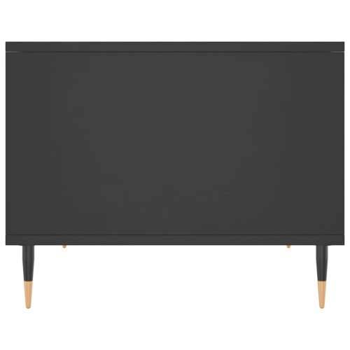 Stolić za kavu crni 60 x 50 x 40 cm od konstruiranog drva Crna 1 Cijena