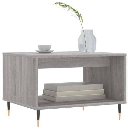 Stolić za kavu boja hrasta sonome 60x50x40 cm konstruirano drvo - Sivi hrast sonoma 1 Cijena