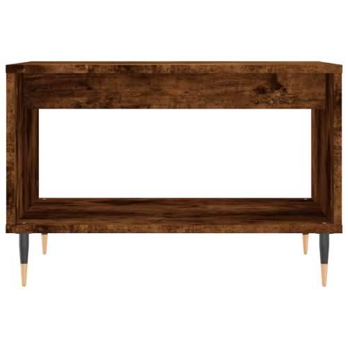 Stolić za kavu smeđa boja hrasta 60x50x40 cm konstruirano drvo - Smeđi hrast 1 Cijena