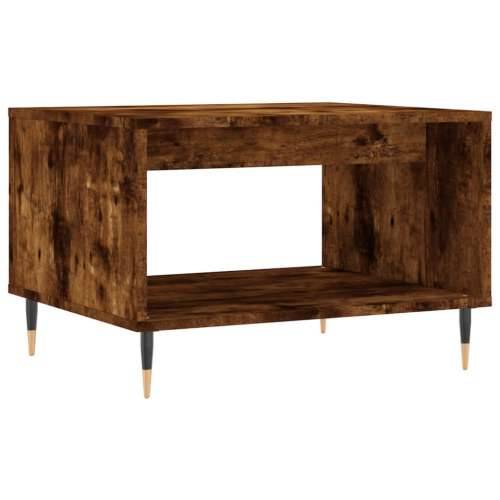 Stolić za kavu smeđa boja hrasta 60x50x40 cm konstruirano drvo - Smeđi hrast 1 Cijena