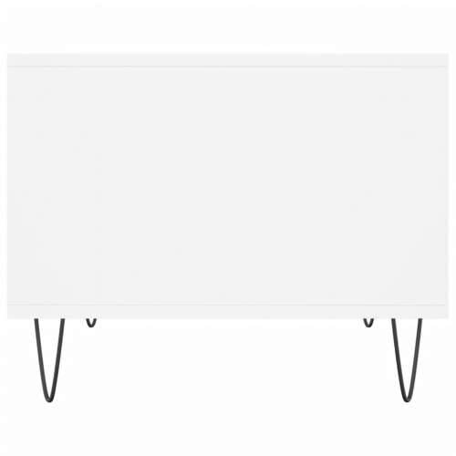 Stolić za kavu bijeli 60 x 50 x 40 cm od konstruiranog drva - Bijela 1 Cijena