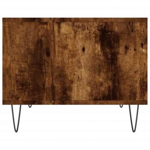 Stolić za kavu boja hrasta 60 x 50 x 40 cm konstruirano drvo - Dimljeni hrast 1 Cijena