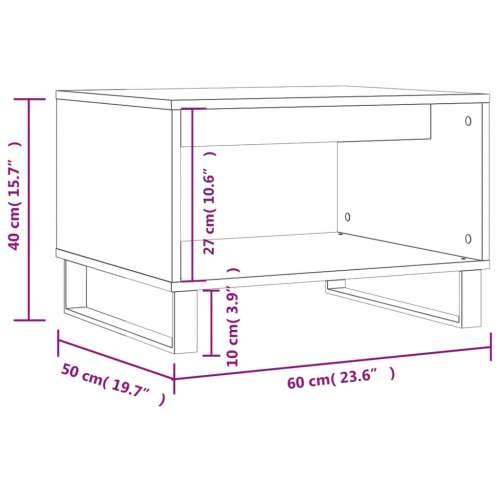 Stolić za kavu boja hrasta sonome 60x50x40 cm konstruirano drvo - sonoma hrast 1 Cijena