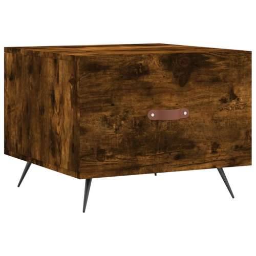 Stolić za kavu boja hrasta 50 x 50 x 40 cm konstruirano drvo Dimljeni hrast 1 Cijena