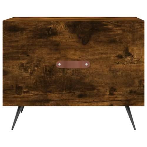 Stolić za kavu boja hrasta 50 x 50 x 40 cm konstruirano drvo Dimljeni hrast 1 Cijena