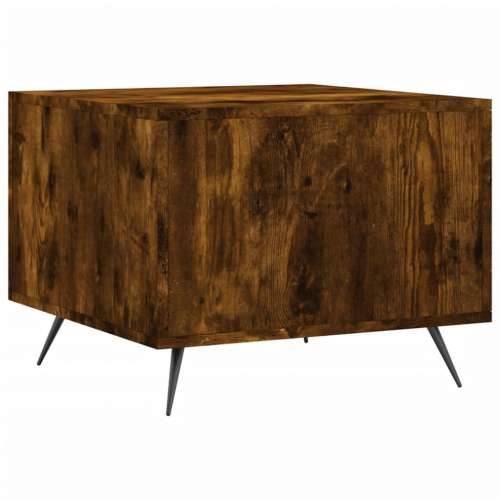Stolić za kavu boja hrasta 50 x 50 x 40 cm konstruirano drvo Dimljeni hrast 1 Cijena