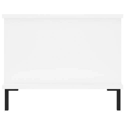 Stolić za kavu bijeli 90 x 50 x 40 cm od konstruiranog drva Bijela 1 Cijena