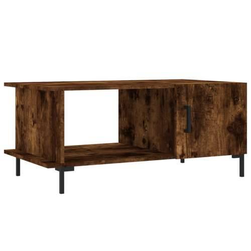 Stolić za kavu boja hrasta 90x50x40 cm konstruirano drvo - Dimljeni hrast 1 Cijena