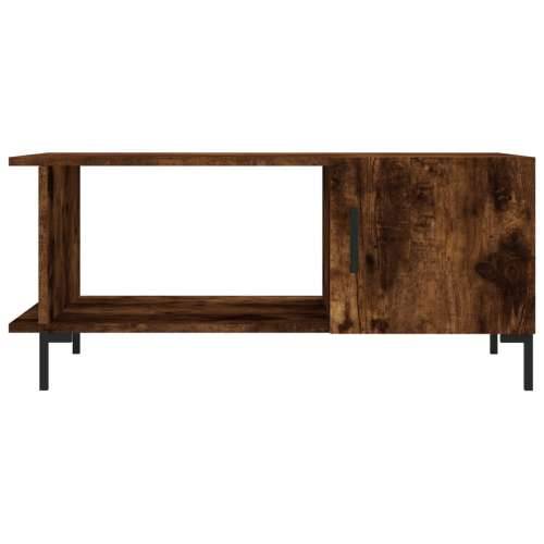 Stolić za kavu boja hrasta 90x50x40 cm konstruirano drvo - Dimljeni hrast 1 Cijena