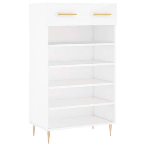 Ormarić za cipele bijeli 60 x 35 x 105 cm od konstruiranog drva - Bijela 1 Cijena