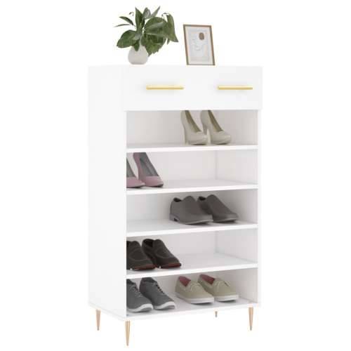 Ormarić za cipele bijeli 60 x 35 x 105 cm od konstruiranog drva - Bijela 1 Cijena