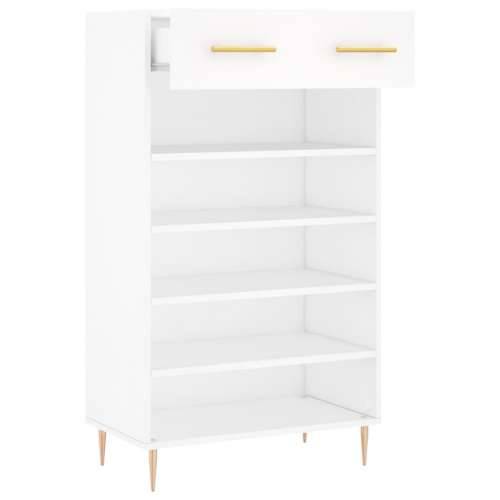 Ormarić za cipele bijeli 60 x 35 x 105 cm od konstruiranog drva - Bijela 1 Cijena