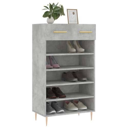 Ormarić za cipele boja betona 60x35x105 cm konstruirano drvo Beton siva 1 Cijena