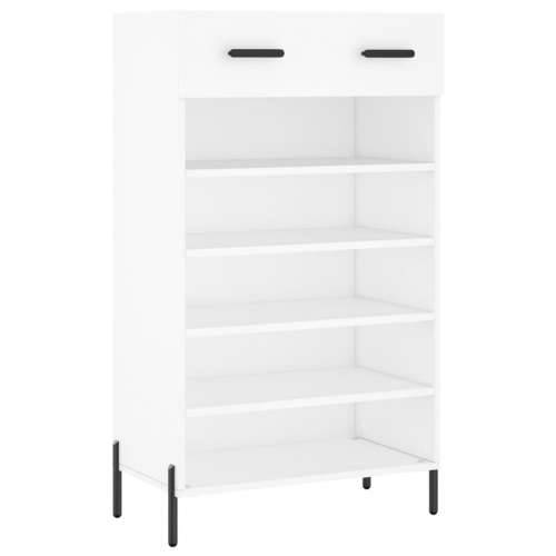 Ormarić za cipele bijeli 60 x 35 x 105 cm od konstruiranog drva - Bijela 1 Cijena
