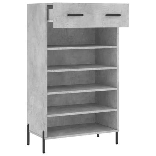 Ormarić za cipele boja betona 60x35x105 cm konstruirano drvo Cijena