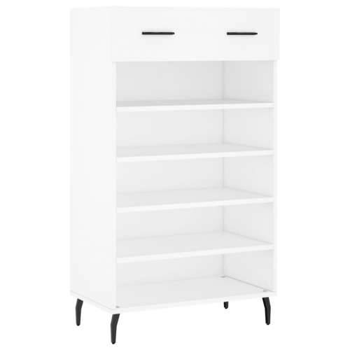 Ormarić za cipele bijeli 60 x 35 x 105 cm od konstruiranog drva Cijena