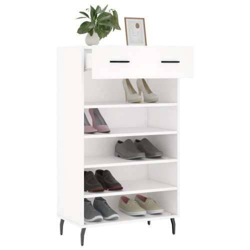Ormarić za cipele bijeli 60 x 35 x 105 cm od konstruiranog drva Cijena