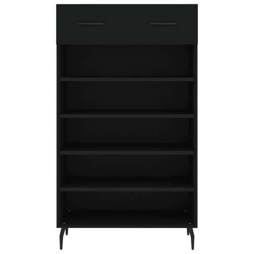 Ormarić za cipele crni 60 x 35 x 105 cm od konstruiranog drva Crna 1 Cijena