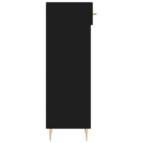 Ormarić za cipele crni 30 x 35 x 105 cm od konstruiranog drva - Crna 1 Cijena