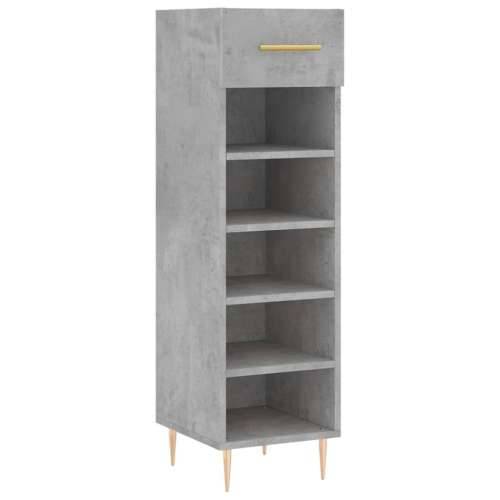 Ormarić za cipele boja betona 30x35x105 cm konstruirano drvo - Beton siva 1 Cijena