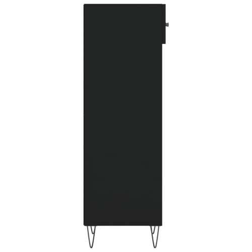 Ormarić za cipele crni 30 x 35 x 105 cm od konstruiranog drva Crna 1 Cijena