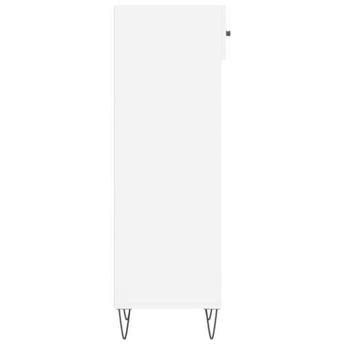 Ormarić za cipele sjajni bijeli 30x35x105 cm konstruirano drvo - Visoko sjajno bijela 1 Cijena