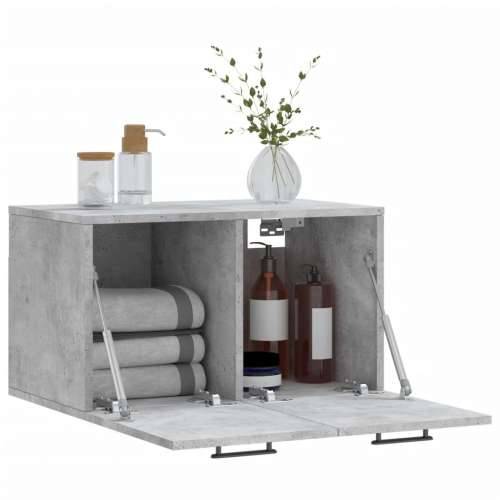 Zidni ormarić boja betona 60x36,5x35 cm od konstruiranog drva - Beton siva 60 x 36.5 x 35 cm 1 Cijena