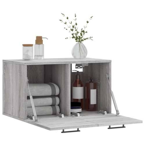 Zidni ormarić hrast sonome 60x36,5x35 cm konstruirano drvo - Sivi hrast sonoma 60 x 36.5 x 35 cm 1 Cijena
