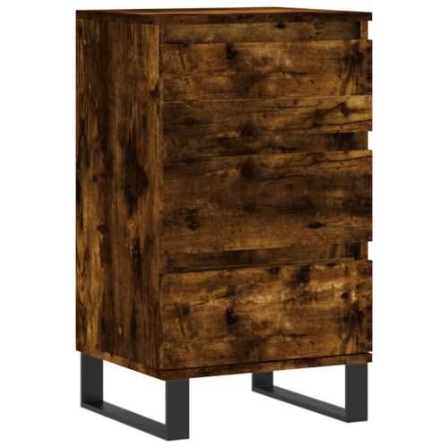 Komoda boja dimljenog hrasta 40 x 35 x 70 cm konstruirano drvo - Dimljeni hrast 1 Cijena
