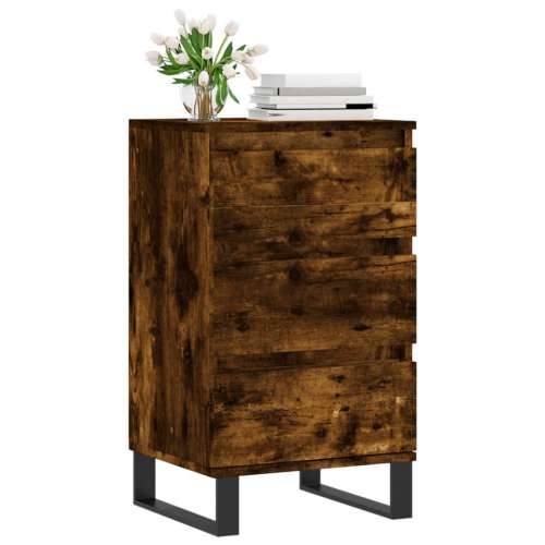 Komoda boja dimljenog hrasta 40 x 35 x 70 cm konstruirano drvo - Dimljeni hrast 1 Cijena
