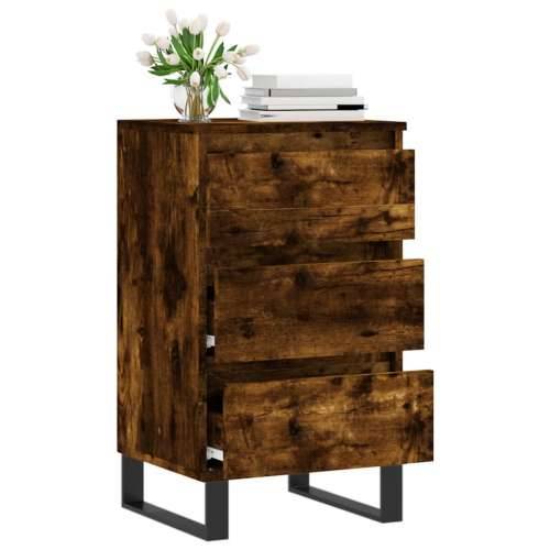 Komoda boja dimljenog hrasta 40 x 35 x 70 cm konstruirano drvo - Dimljeni hrast 1 Cijena