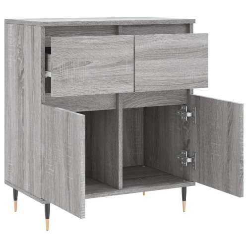 Komoda sivog hrasta sonome 60x35x70 cm od konstruiranog drva Cijena