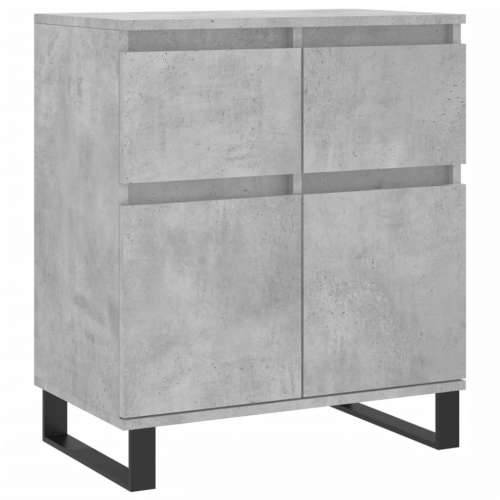 Komoda siva boja betona 60x35x70 cm od konstruiranog drva - Beton siva 1 Cijena