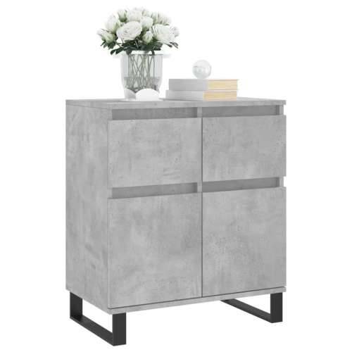 Komoda siva boja betona 60x35x70 cm od konstruiranog drva - Beton siva 1 Cijena