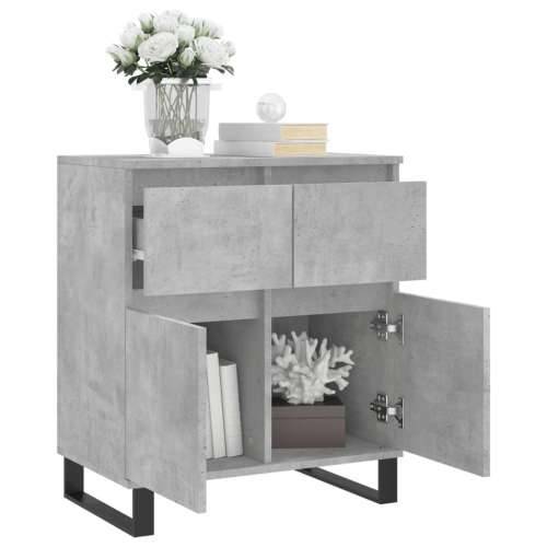 Komoda siva boja betona 60x35x70 cm od konstruiranog drva - Beton siva 1 Cijena