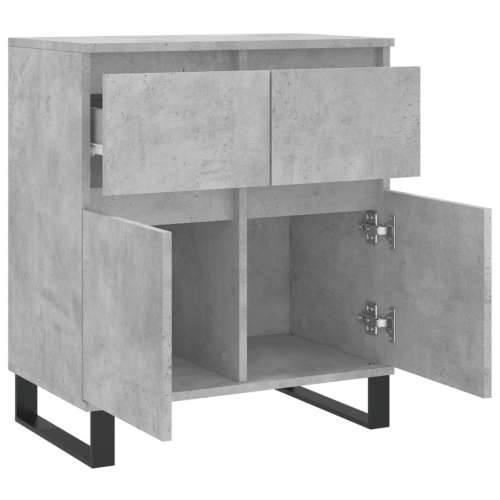 Komoda siva boja betona 60x35x70 cm od konstruiranog drva - Beton siva 1 Cijena